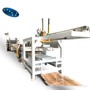 Producción de máquina de fabricación de pisos SPC